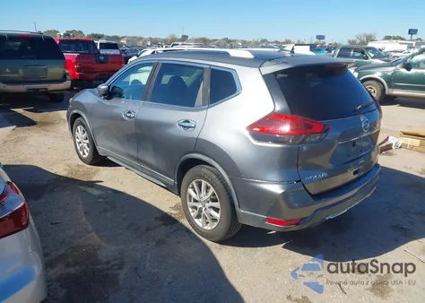 2017 Nissan Rogue Sv из США, поврежденный, VIN KNMAT2MT1HP588652